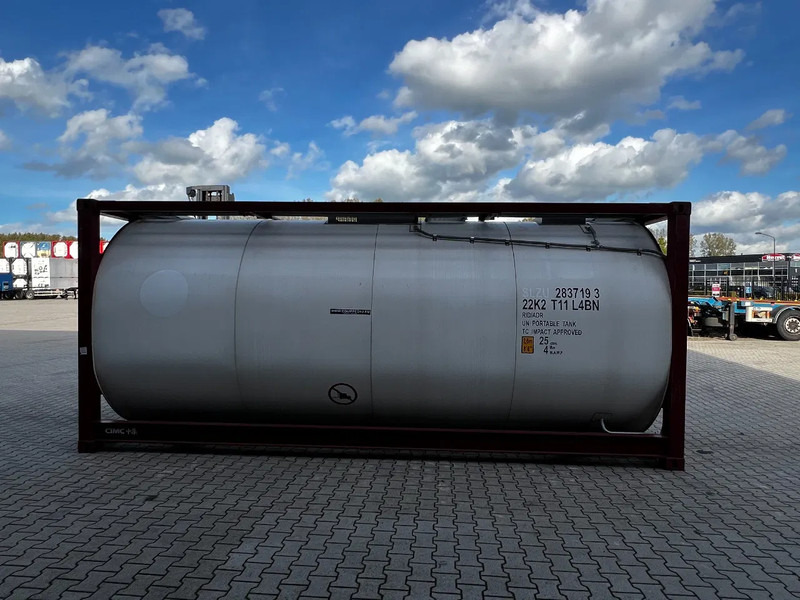 CIMC UNUSED, BOTH FOOD STUFF/CHEMICAL USE, 20FT ISO, 25.000L, L4BN, UN Portable, T11, test: 12-2026 - Säilitusmahuti: pilt 4 CIMC UNUSED, BOTH FOOD STUFF/CHEMICAL USE, 20FT ISO, 25.000L, L4BN, UN Portable, T11, test: 12-2026 - Säilitusmahuti: pilt 4