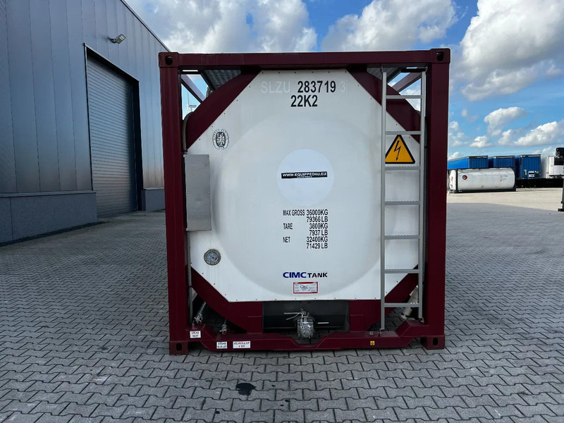 CIMC UNUSED, BOTH FOOD STUFF/CHEMICAL USE, 20FT ISO, 25.000L, L4BN, UN Portable, T11, test: 12-2026 - Säilitusmahuti: pilt 5 CIMC UNUSED, BOTH FOOD STUFF/CHEMICAL USE, 20FT ISO, 25.000L, L4BN, UN Portable, T11, test: 12-2026 - Säilitusmahuti: pilt 5