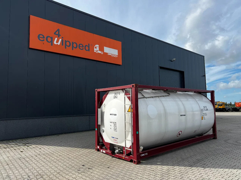 CIMC UNUSED, BOTH FOOD STUFF/CHEMICAL USE, 20FT ISO, 25.000L, L4BN, UN Portable, T11, test: 12-2026 - Säilitusmahuti: pilt 1 CIMC UNUSED, BOTH FOOD STUFF/CHEMICAL USE, 20FT ISO, 25.000L, L4BN, UN Portable, T11, test: 12-2026 - Säilitusmahuti: pilt 1