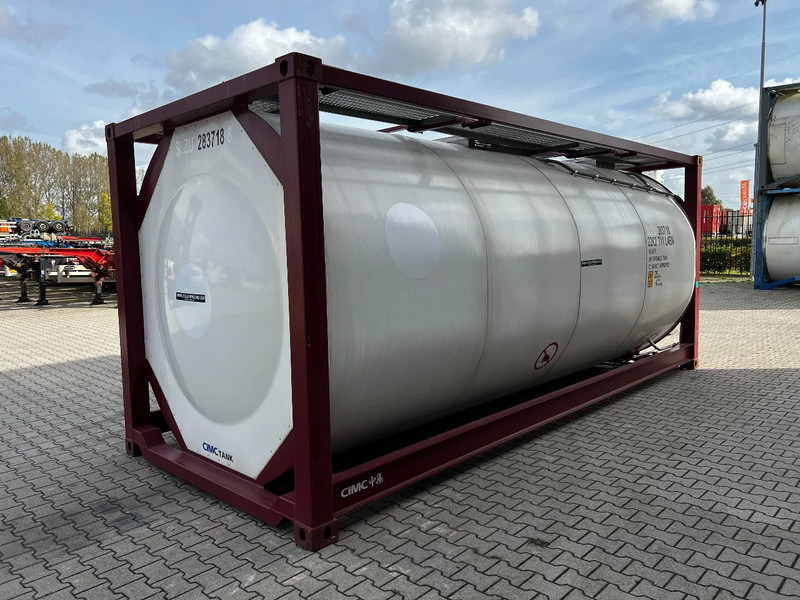 CIMC UNUSED, BOTH FOOD STUFF/CHEMICAL USE, 20FT ISO, 25.000L, L4BN, UN Portable, T11, test: 12-2026 - Säilitusmahuti: pilt 4 CIMC UNUSED, BOTH FOOD STUFF/CHEMICAL USE, 20FT ISO, 25.000L, L4BN, UN Portable, T11, test: 12-2026 - Säilitusmahuti: pilt 4