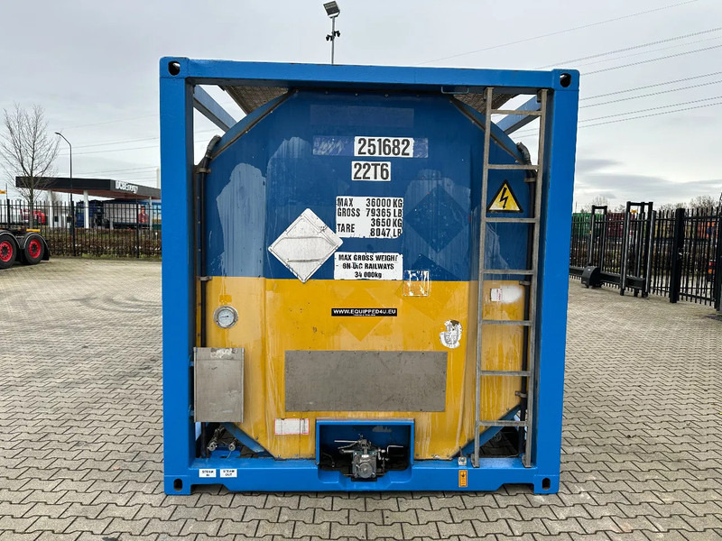 Consani 25.100L / 1-COMP, 20FT ISO, UN PORTABLE T11, 2,5Y-inspection till: 02-2028 - Säilitusmahuti: pilt 5 Consani 25.100L / 1-COMP, 20FT ISO, UN PORTABLE T11, 2,5Y-inspection till: 02-2028 - Säilitusmahuti: pilt 5