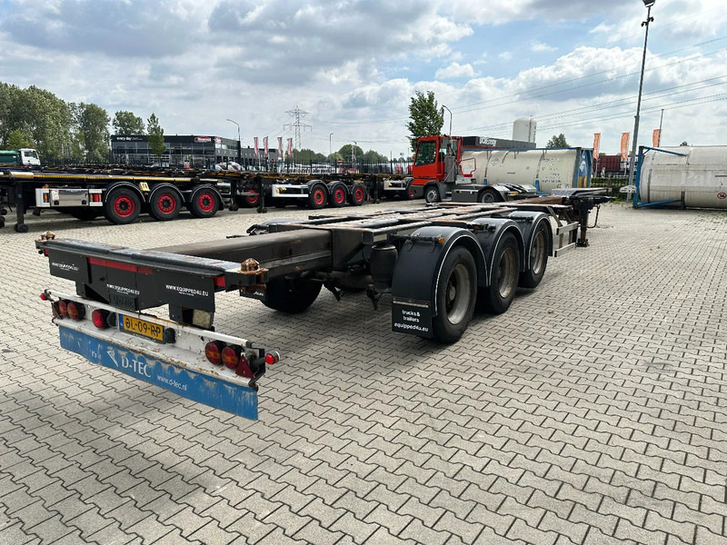 D-Tec FLEXITRAILER, 45FT HC MULTI, SAF + drum, liftaxle, NL-chassis - Konteinerveduk/ Tõstukiga poolhaagis: pilt 5 D-Tec FLEXITRAILER, 45FT HC MULTI, SAF + drum, liftaxle, NL-chassis - Konteinerveduk/ Tõstukiga poolhaagis: pilt 5