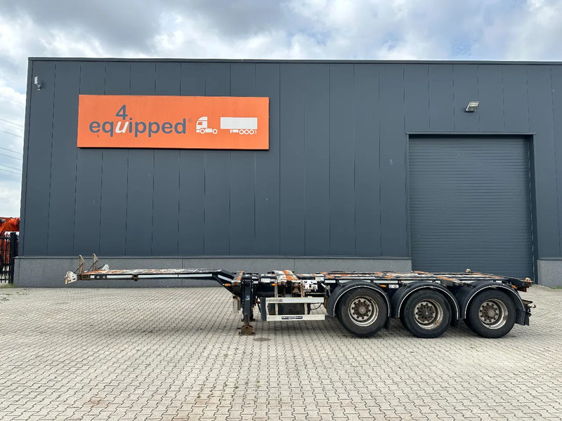 D-Tec FLEXITRAILER, 45FT HC MULTI, SAF + drum, liftaxle, NL-chassis - Konteinerveduk/ Tõstukiga poolhaagis: pilt 4 D-Tec FLEXITRAILER, 45FT HC MULTI, SAF + drum, liftaxle, NL-chassis - Konteinerveduk/ Tõstukiga poolhaagis: pilt 4