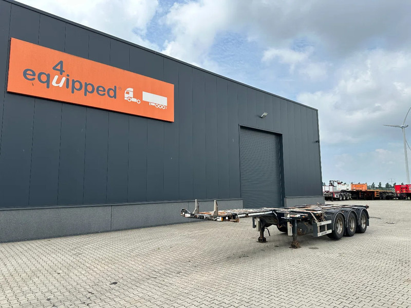 D-Tec FLEXITRAILER, 45FT HC MULTI, SAF + drum, liftaxle, NL-chassis - Konteinerveduk/ Tõstukiga poolhaagis: pilt 2 D-Tec FLEXITRAILER, 45FT HC MULTI, SAF + drum, liftaxle, NL-chassis - Konteinerveduk/ Tõstukiga poolhaagis: pilt 2