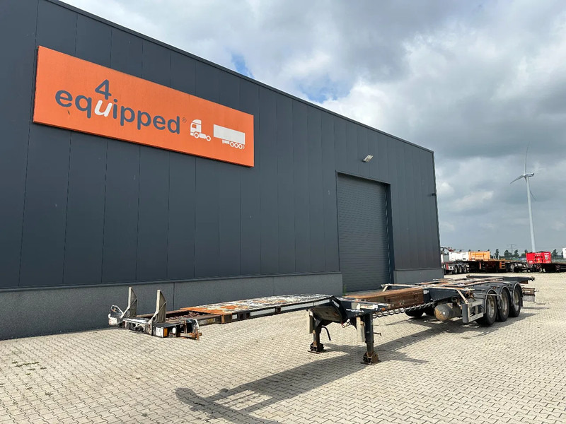 D-Tec FLEXITRAILER, 45FT HC MULTI, SAF + drum, liftaxle, NL-chassis - Konteinerveduk/ Tõstukiga poolhaagis: pilt 1 D-Tec FLEXITRAILER, 45FT HC MULTI, SAF + drum, liftaxle, NL-chassis - Konteinerveduk/ Tõstukiga poolhaagis: pilt 1