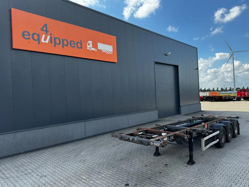 DESOT 20FT/30FT ADR-Chassis, Liftachse, Heckbundig, 2x vorhanden - Konteinerveduk/ Tõstukiga poolhaagis: pilt 1 DESOT 20FT/30FT ADR-Chassis, Liftachse, Heckbundig, 2x vorhanden - Konteinerveduk/ Tõstukiga poolhaagis: pilt 1