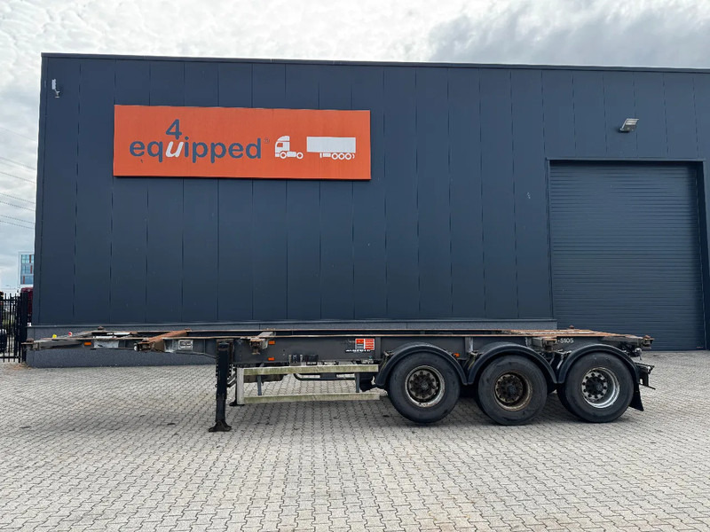 DESOT nice 20FT/30FT ADR-Chassis for SMALL PRICE, liftaxle, 5 twistlocks arms - Konteinerveduk/ Tõstukiga poolhaagis: pilt 2 DESOT nice 20FT/30FT ADR-Chassis for SMALL PRICE, liftaxle, 5 twistlocks arms - Konteinerveduk/ Tõstukiga poolhaagis: pilt 2