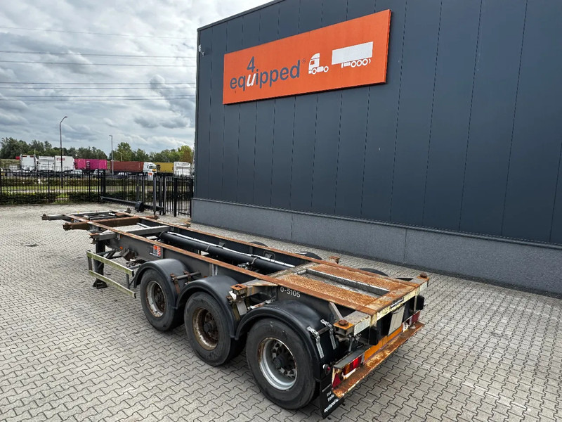 DESOT nice 20FT/30FT ADR-Chassis for SMALL PRICE, liftaxle, 5 twistlocks arms - Konteinerveduk/ Tõstukiga poolhaagis: pilt 3 DESOT nice 20FT/30FT ADR-Chassis for SMALL PRICE, liftaxle, 5 twistlocks arms - Konteinerveduk/ Tõstukiga poolhaagis: pilt 3