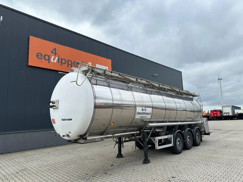 Feldbinder FOOD / LEVENSMIDDELEN / LEBENSMITTEL / 33.500L / 3-COMP / PUMP / NL-trailer / APK: 10-2026 - Tsistern poolhaagis: pilt 1 Feldbinder FOOD / LEVENSMIDDELEN / LEBENSMITTEL / 33.500L / 3-COMP / PUMP / NL-trailer / APK: 10-2026 - Tsistern poolhaagis: pilt 1
