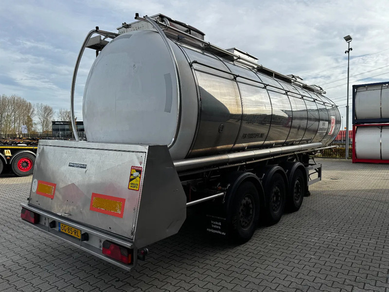 Feldbinder LEBENSMITTEL / LEVENSMIDDELEN FOOD / 33.500L / 3-COMP / PUMPE / INOX / NL-trailer / APK: 10-2026 - Tsistern poolhaagis: pilt 3 Feldbinder LEBENSMITTEL / LEVENSMIDDELEN FOOD / 33.500L / 3-COMP / PUMPE / INOX / NL-trailer / APK: 10-2026 - Tsistern poolhaagis: pilt 3