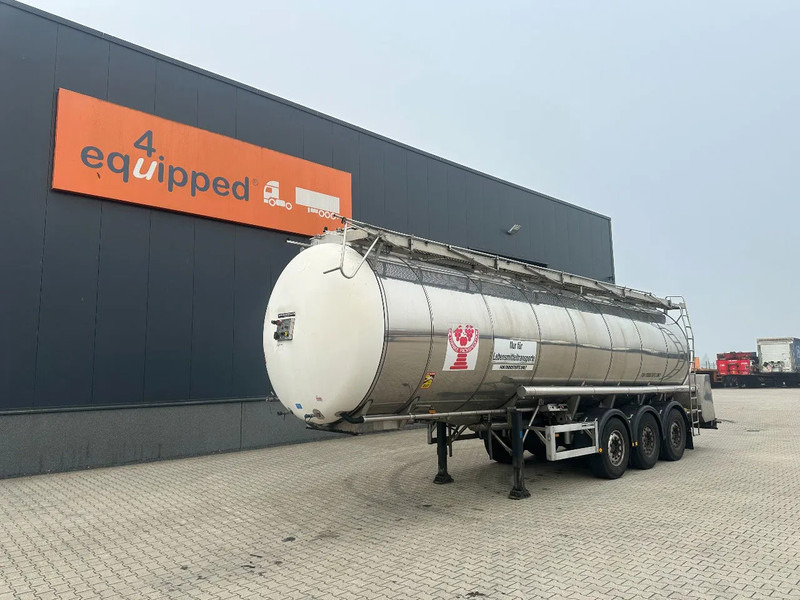 Feldbinder LEVENSMIDDELEN / FOOD / LEBENSMITTEL / 33.500L / 3-COMP / POMP / NL-trailer / APK: 09-2026, 10x beschikbaar - Tsistern poolhaagis: pilt 1 Feldbinder LEVENSMIDDELEN / FOOD / LEBENSMITTEL / 33.500L / 3-COMP / POMP / NL-trailer / APK: 09-2026, 10x beschikbaar - Tsistern poolhaagis: pilt 1