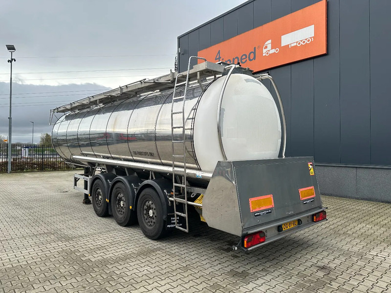Feldbinder LEVENSMIDDELEN / FOOD / LEBENSMITTEL / 33.500L / 3-COMP / POMP / NL-trailer / APK: 12-2026, 10x beschikbaar - Tsistern poolhaagis: pilt 4 Feldbinder LEVENSMIDDELEN / FOOD / LEBENSMITTEL / 33.500L / 3-COMP / POMP / NL-trailer / APK: 12-2026, 10x beschikbaar - Tsistern poolhaagis: pilt 4