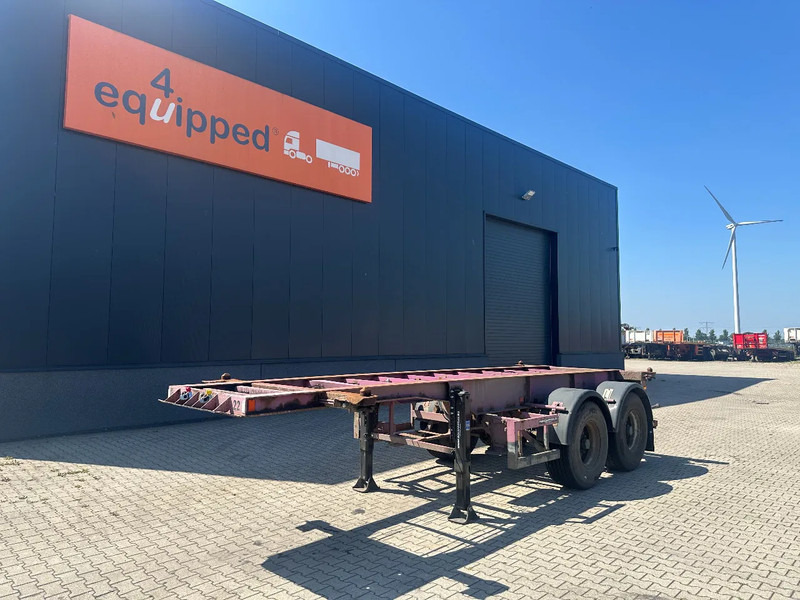Flandria SPRING / BLATT / LAMES / BLAD, 20FT - Konteinerveduk/ Tõstukiga poolhaagis: pilt 1 Flandria SPRING / BLATT / LAMES / BLAD, 20FT - Konteinerveduk/ Tõstukiga poolhaagis: pilt 1