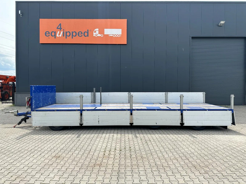 Floor zeer mooie AXD.330 3-assige aanhanger met alu zijborden, rongpotten, liftas, geschoopeerd, NL-aanhanger, APK: 09/2025 - Platvormhaagis/ Madelhaagis: pilt 4 Floor zeer mooie AXD.330 3-assige aanhanger met alu zijborden, rongpotten, liftas, geschoopeerd, NL-aanhanger, APK: 09/2025 - Platvormhaagis/ Madelhaagis: pilt 4