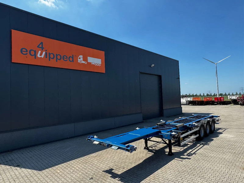 Groenewegen 40FT HC-chassis, BPW+Drum, liftaxle, NL-Chassis - Konteinerveduk/ Tõstukiga poolhaagis: pilt 1 Groenewegen 40FT HC-chassis, BPW+Drum, liftaxle, NL-Chassis - Konteinerveduk/ Tõstukiga poolhaagis: pilt 1