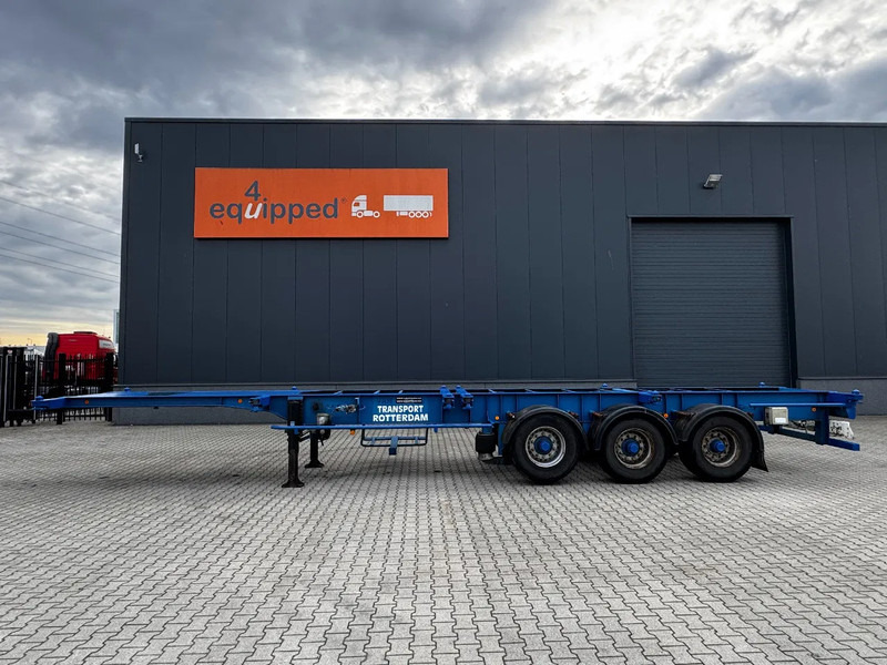 Groenewegen 40FT-chassis / liftaxle / drumbrakes / NL-Chassis - Konteinerveduk/ Tõstukiga poolhaagis: pilt 2 Groenewegen 40FT-chassis / liftaxle / drumbrakes / NL-Chassis - Konteinerveduk/ Tõstukiga poolhaagis: pilt 2