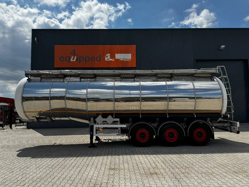 Indox 37.500L / 1-COMP /4-BAFFELS, ADR, L4BH, INOX, NL, APK 06/2026, new Saf axles - Tsistern poolhaagis: pilt 2 Indox 37.500L / 1-COMP /4-BAFFELS, ADR, L4BH, INOX, NL, APK 06/2026, new Saf axles - Tsistern poolhaagis: pilt 2