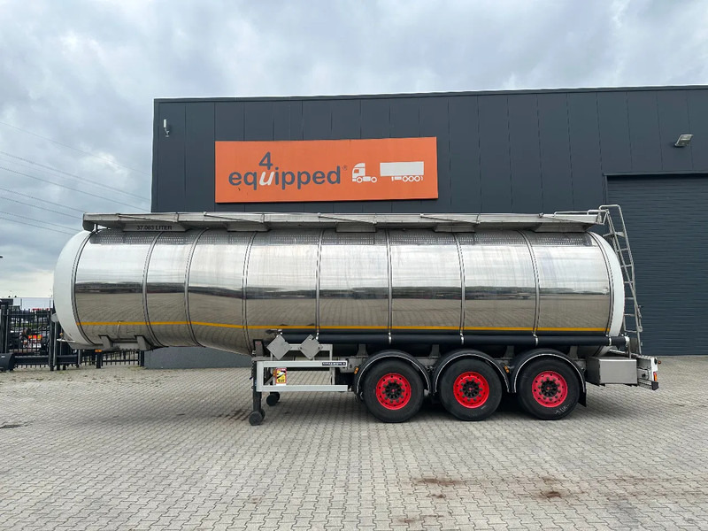 Indox 37.500L / 1-COMP /4-BAFFELS, ADR, L4BH, INOX, NL-trailer, ADR/APK: 07/2025 - Tsistern poolhaagis: pilt 2 Indox 37.500L / 1-COMP /4-BAFFELS, ADR, L4BH, INOX, NL-trailer, ADR/APK: 07/2025 - Tsistern poolhaagis: pilt 2