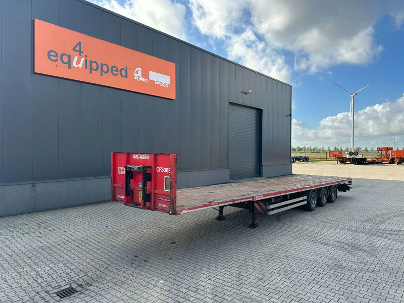 KEL-BERG HEAVY-DUTY MEGA PLATFORM, 1x 40FT / 2x 20FT HECKBÜNDIG, SAF + SCHEIBEBREMSEN, NL Auflieger - Platvorm/ Madelpoolhaagis: pilt 1 KEL-BERG HEAVY-DUTY MEGA PLATFORM, 1x 40FT / 2x 20FT HECKBÜNDIG, SAF + SCHEIBEBREMSEN, NL Auflieger - Platvorm/ Madelpoolhaagis: pilt 1