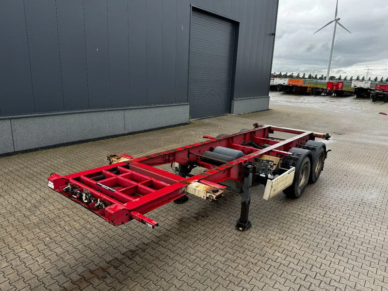 Krone 2-assig 20FT chassis, BPW + trommel, luchtvering, leeggewicht: 3.180kg - Konteinerveduk/ Tõstukiga poolhaagis: pilt 5 Krone 2-assig 20FT chassis, BPW + trommel, luchtvering, leeggewicht: 3.180kg - Konteinerveduk/ Tõstukiga poolhaagis: pilt 5