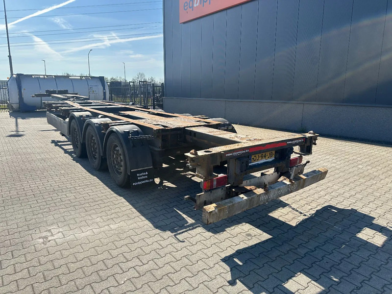 Krone 45FT HC, disc, extendable front+ rear+ bumper, NL-chassis - Konteinerveduk/ Tõstukiga poolhaagis: pilt 4 Krone 45FT HC, disc, extendable front+ rear+ bumper, NL-chassis - Konteinerveduk/ Tõstukiga poolhaagis: pilt 4