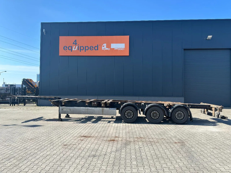 Krone 45FT HC, disc, extendable front+ rear+ bumper, NL-chassis - Konteinerveduk/ Tõstukiga poolhaagis: pilt 2 Krone 45FT HC, disc, extendable front+ rear+ bumper, NL-chassis - Konteinerveduk/ Tõstukiga poolhaagis: pilt 2