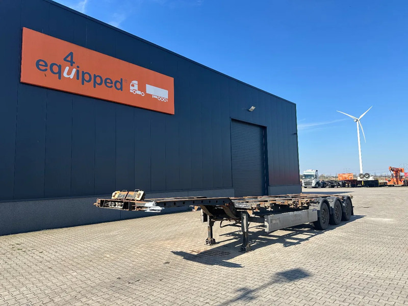Krone 45FT HC, disc, extendable front+ rear+ bumper, NL-chassis - Konteinerveduk/ Tõstukiga poolhaagis: pilt 1 Krone 45FT HC, disc, extendable front+ rear+ bumper, NL-chassis - Konteinerveduk/ Tõstukiga poolhaagis: pilt 1