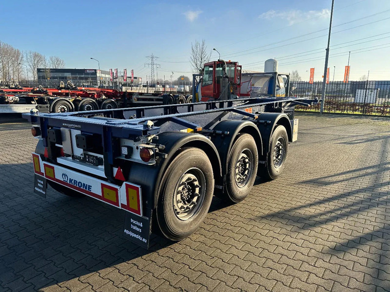 Krone NEW / DIRECT AVAILABLE 20FT ADR-CHASSIS, DISCBRAKES, LIFTAXLE, 2x available - Konteinerveduk/ Tõstukiga poolhaagis: pilt 3 Krone NEW / DIRECT AVAILABLE 20FT ADR-CHASSIS, DISCBRAKES, LIFTAXLE, 2x available - Konteinerveduk/ Tõstukiga poolhaagis: pilt 3