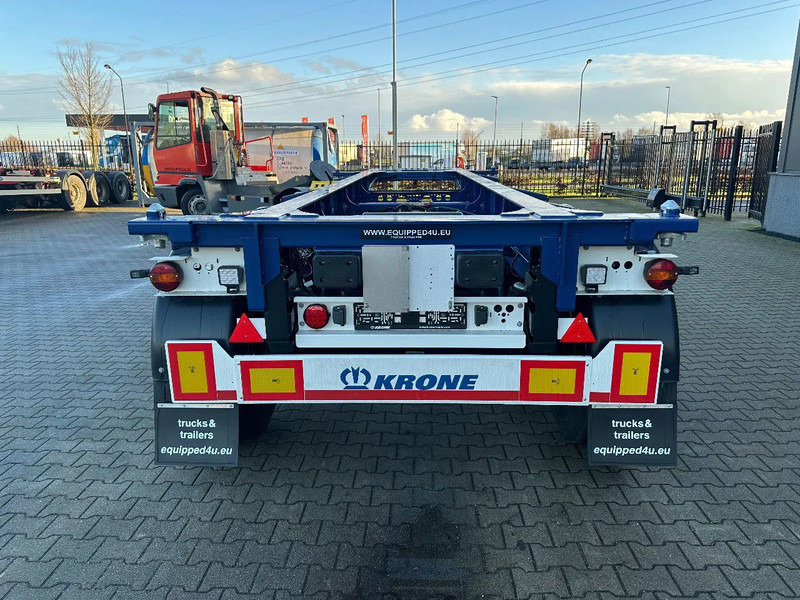 Krone NEW / DIRECT AVAILABLE 20FT ADR-CHASSIS, EMPTY WEIGHT: 3.470kg, DISCBRAKES, LIFTAXLE, 2x available - Konteinerveduk/ Tõstukiga poolhaagis: pilt 4 Krone NEW / DIRECT AVAILABLE 20FT ADR-CHASSIS, EMPTY WEIGHT: 3.470kg, DISCBRAKES, LIFTAXLE, 2x available - Konteinerveduk/ Tõstukiga poolhaagis: pilt 4