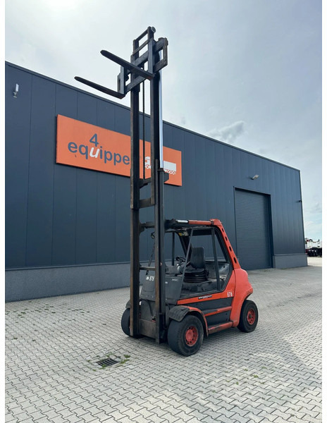 Linde H80D-03 FORKLIFT, 8000KG, duplex, 6 cil. Deutz diesel, 12.200hrs, - Diiseltõstuk: pilt 2 Linde H80D-03 FORKLIFT, 8000KG, duplex, 6 cil. Deutz diesel, 12.200hrs, - Diiseltõstuk: pilt 2