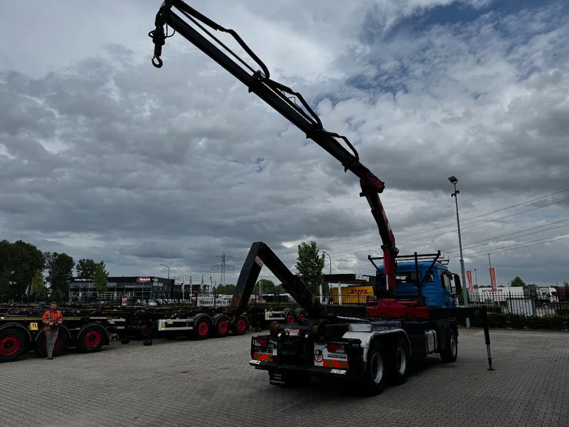 MAN TGS 33.440 6x4, EURO-4, HMF 1823 Crane + VDL HOOK, full spring, manual gearbox, MOT 03/2026 - Konkstõstukiga veoauto, Kraanaga veoauto: pilt 4 MAN TGS 33.440 6x4, EURO-4, HMF 1823 Crane + VDL HOOK, full spring, manual gearbox, MOT 03/2026 - Konkstõstukiga veoauto, Kraanaga veoauto: pilt 4