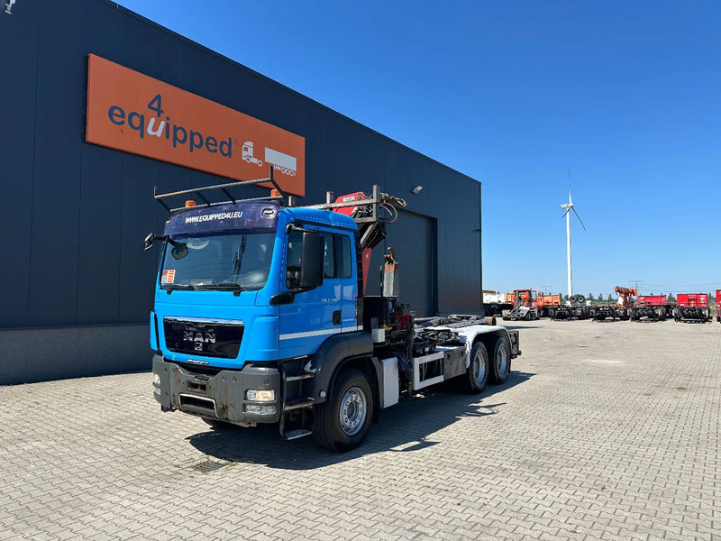 MAN TGS 33.440 6x4, EURO-5, HMF 2030 Crane + VDL HOOK, full spring, manual gearbox, MOT 03/2026 - Konkstõstukiga veoauto, Kraanaga veoauto: pilt 3 MAN TGS 33.440 6x4, EURO-5, HMF 2030 Crane + VDL HOOK, full spring, manual gearbox, MOT 03/2026 - Konkstõstukiga veoauto, Kraanaga veoauto: pilt 3