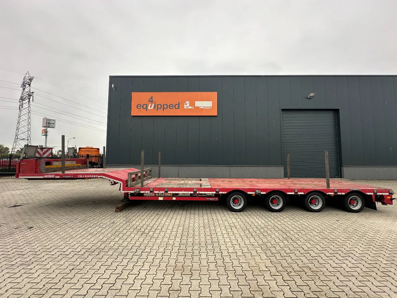 Nooteboom MCO-50-04V 4-axle lowloader, 4x hydraulic steering, 6700mm extendable, floor height: 785mm, NL-trailer, APK: 11/2025 - Madal platvormpoolhaagis: pilt 5 Nooteboom MCO-50-04V 4-axle lowloader, 4x hydraulic steering, 6700mm extendable, floor height: 785mm, NL-trailer, APK: 11/2025 - Madal platvormpoolhaagis: pilt 5