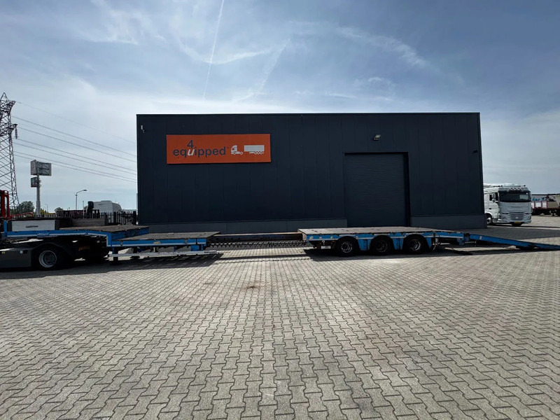 Nooteboom OSD-48-03V dieplader, NL-trailer, APK: 07/2026, hydraulische oprijplaten + hefplateau, 370cm uitschuifbaar, SAF + trommelremmen - Madal platvormpoolhaagis: pilt 4 Nooteboom OSD-48-03V dieplader, NL-trailer, APK: 07/2026, hydraulische oprijplaten + hefplateau, 370cm uitschuifbaar, SAF + trommelremmen - Madal platvormpoolhaagis: pilt 4