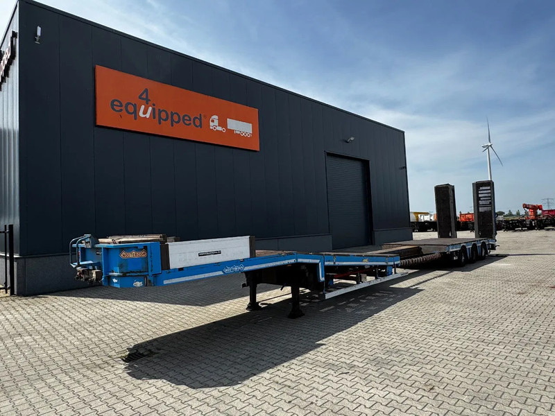 Nooteboom OSD-48-03V dieplader, NL-trailer, APK: 07/2026, hydraulische oprijplaten + hefplateau, 370cm uitschuifbaar, SAF + trommelremmen - Madal platvormpoolhaagis: pilt 2 Nooteboom OSD-48-03V dieplader, NL-trailer, APK: 07/2026, hydraulische oprijplaten + hefplateau, 370cm uitschuifbaar, SAF + trommelremmen - Madal platvormpoolhaagis: pilt 2