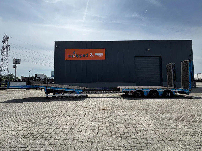Nooteboom OSD-48-03V dieplader, NL-trailer, APK: 07/2026, hydraulische oprijplaten + hefplateau, 370cm uitschuifbaar, SAF + trommelremmen - Madal platvormpoolhaagis: pilt 3 Nooteboom OSD-48-03V dieplader, NL-trailer, APK: 07/2026, hydraulische oprijplaten + hefplateau, 370cm uitschuifbaar, SAF + trommelremmen - Madal platvormpoolhaagis: pilt 3