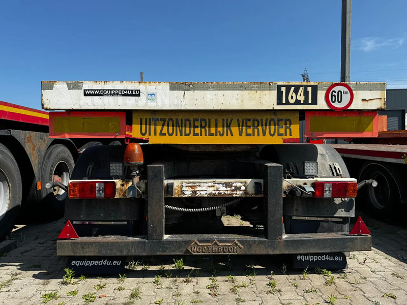 Nooteboom OVB-73-04, 73 tons Ballast trailer, 4 axles, 3 hydraulic steering axles, 75% tyres, MOT 03/2026 - Platvorm/ Madelpoolhaagis: pilt 4 Nooteboom OVB-73-04, 73 tons Ballast trailer, 4 axles, 3 hydraulic steering axles, 75% tyres, MOT 03/2026 - Platvorm/ Madelpoolhaagis: pilt 4