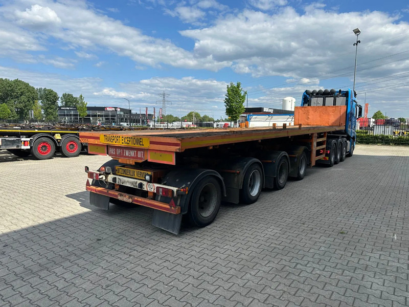 Nooteboom OVB-73-04, 73 tons Ballast trailer, 4 axles, 3 hydraulic steering axles, MOT 12/2025 - Platvorm/ Madelpoolhaagis: pilt 3 Nooteboom OVB-73-04, 73 tons Ballast trailer, 4 axles, 3 hydraulic steering axles, MOT 12/2025 - Platvorm/ Madelpoolhaagis: pilt 3