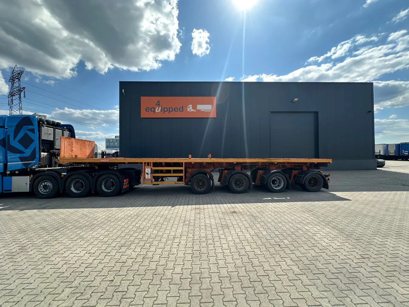 Nooteboom OVB-73-04, 73 tons Ballast trailer, 4 axles, 3 hydraulic steering axles, MOT 12/2025 - Platvorm/ Madelpoolhaagis: pilt 2 Nooteboom OVB-73-04, 73 tons Ballast trailer, 4 axles, 3 hydraulic steering axles, MOT 12/2025 - Platvorm/ Madelpoolhaagis: pilt 2
