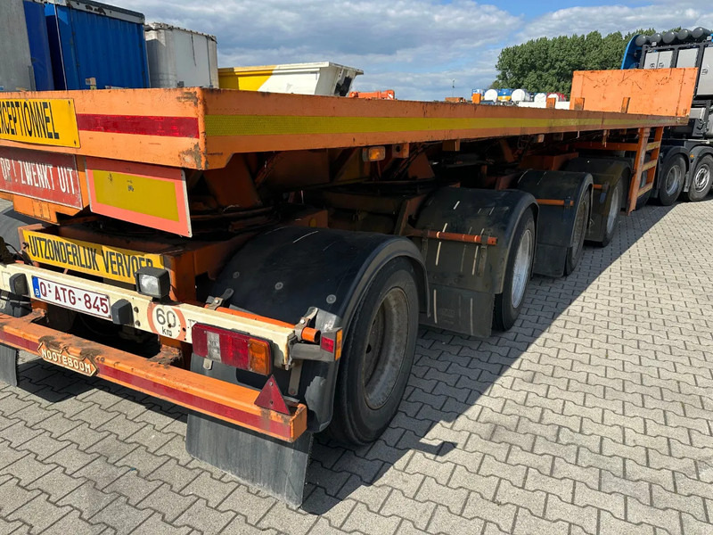 Nooteboom OVB-73-04, 73 tons Ballast trailer, 4 axles, 3 hydraulic steering axles, MOT 12/2025 - Platvorm/ Madelpoolhaagis: pilt 4 Nooteboom OVB-73-04, 73 tons Ballast trailer, 4 axles, 3 hydraulic steering axles, MOT 12/2025 - Platvorm/ Madelpoolhaagis: pilt 4