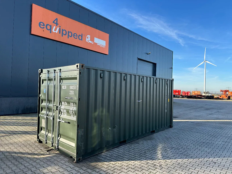 Onbekend TOP 20FT DV 8'6" containers ONE-WAY, 2x available, darkgreen - Merekonteiner: pilt 1 Onbekend TOP 20FT DV 8'6" containers ONE-WAY, 2x available, darkgreen - Merekonteiner: pilt 1