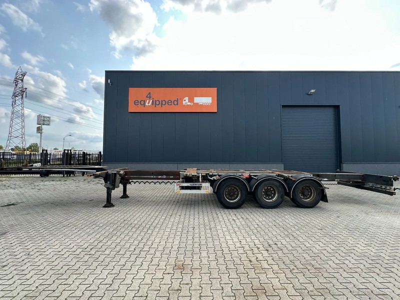 Pacton FLEX XL 45FT HC multi (3x extendable), liftaxle, SAF + DRUM, NL-chassis, APK: 12/2025 - Konteinerveduk/ Tõstukiga poolhaagis: pilt 3 Pacton FLEX XL 45FT HC multi (3x extendable), liftaxle, SAF + DRUM, NL-chassis, APK: 12/2025 - Konteinerveduk/ Tõstukiga poolhaagis: pilt 3