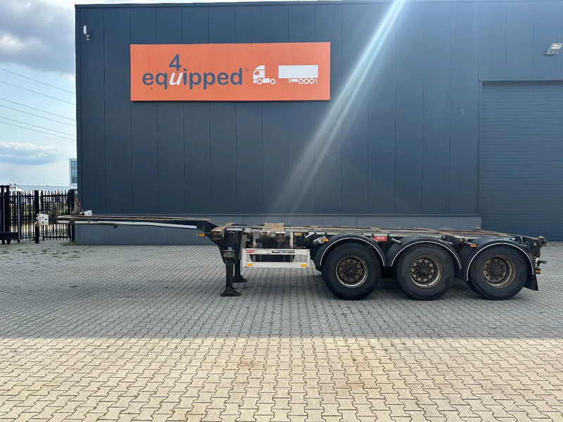 Pacton FLEX XL 45FT HC multi (3x extendable), liftaxle, SAF + DRUM, NL-chassis, APK: 12/2025 - Konteinerveduk/ Tõstukiga poolhaagis: pilt 4 Pacton FLEX XL 45FT HC multi (3x extendable), liftaxle, SAF + DRUM, NL-chassis, APK: 12/2025 - Konteinerveduk/ Tõstukiga poolhaagis: pilt 4