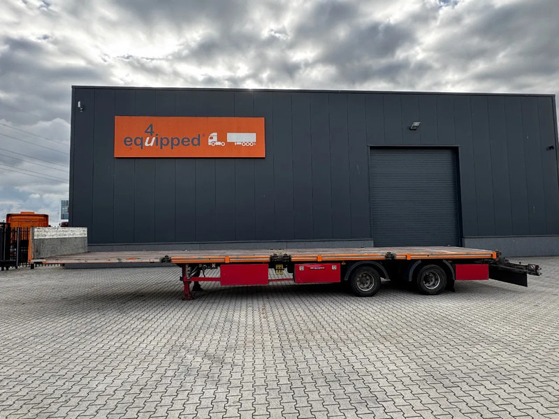 RUFA MEGA PLATFORM / LENKACHSE/ 12 TWISTLOCKS 1x 40FT + 2x 20FT (HECKBÜNDIG) / BPW / SCHEIBE/ GALVANISIERT/ RUNGENTASCHEN - Platvorm/ Madelpoolhaagis: pilt 2 RUFA MEGA PLATFORM / LENKACHSE/ 12 TWISTLOCKS 1x 40FT + 2x 20FT (HECKBÜNDIG) / BPW / SCHEIBE/ GALVANISIERT/ RUNGENTASCHEN - Platvorm/ Madelpoolhaagis: pilt 2