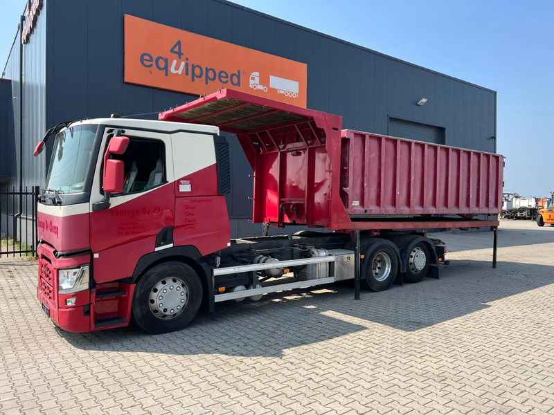 Renault T460 6x2, TIPPING FLATBED + TIPPING BOX (removable), 251.464km - Kallurauto: pilt 1 Renault T460 6x2, TIPPING FLATBED + TIPPING BOX (removable), 251.464km - Kallurauto: pilt 1
