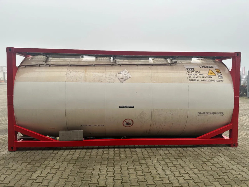 SINGAMAS 20FT ISO, 26.000L/1-COMP/3 BAFFELS/3 manholes, 5Y inspection: 06/2027 - Säilitusmahuti: pilt 3 SINGAMAS 20FT ISO, 26.000L/1-COMP/3 BAFFELS/3 manholes, 5Y inspection: 06/2027 - Säilitusmahuti: pilt 3