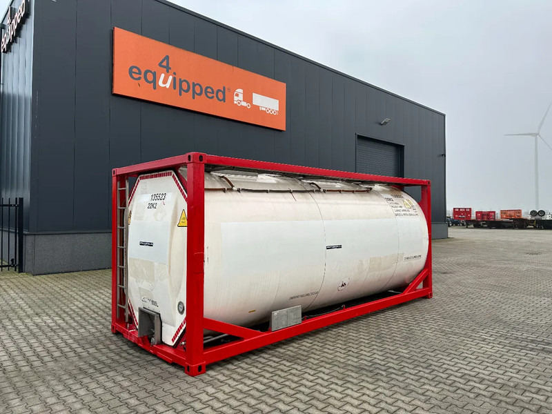 SINGAMAS 20FT ISO, 26.000L/1-COMP/3 BAFFELS/3 manholes, 5Y inspection: 06/2027 - Säilitusmahuti: pilt 1 SINGAMAS 20FT ISO, 26.000L/1-COMP/3 BAFFELS/3 manholes, 5Y inspection: 06/2027 - Säilitusmahuti: pilt 1
