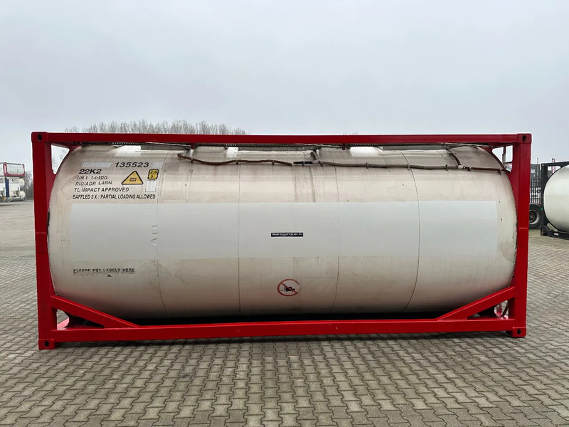 SINGAMAS 20FT ISO, 26.000L/1-COMP/3 BAFFELS/3 manholes, 5Y inspection: 06/2027 - Säilitusmahuti: pilt 3 SINGAMAS 20FT ISO, 26.000L/1-COMP/3 BAFFELS/3 manholes, 5Y inspection: 06/2027 - Säilitusmahuti: pilt 3