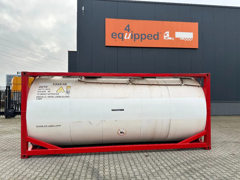 SINGAMAS 20FT ISO, 26.000L/1-COMP/3 BAFFELS/3 manholes, 5Y inspection: 06/2027 - Säilitusmahuti: pilt 2 SINGAMAS 20FT ISO, 26.000L/1-COMP/3 BAFFELS/3 manholes, 5Y inspection: 06/2027 - Säilitusmahuti: pilt 2