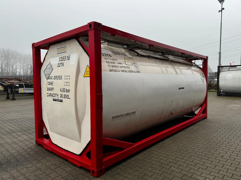 SINGAMAS 20FT ISO, 26.000L/1-COMP/3 BAFFELS/3 manholes, 5Y inspection: 07/2027 - Säilitusmahuti: pilt 5 SINGAMAS 20FT ISO, 26.000L/1-COMP/3 BAFFELS/3 manholes, 5Y inspection: 07/2027 - Säilitusmahuti: pilt 5